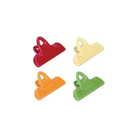 CLIP PER SACCHETTI PRESTO- - cm.7 pz.4 - 6 pezzi TESCOMA