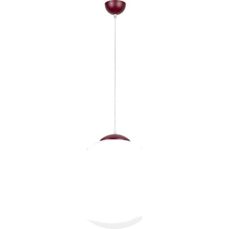 Lampade a sospensione Ugo borgogna 40x130x40cm Sollux (1/5)
