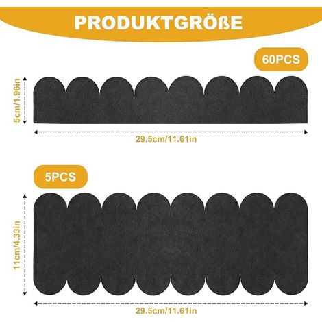Bitumen Roof Shingles, Mini Self Adhesive Roof Shingles for Cabin Roof, Garden Shed or Nest Box (Black) (1/4)