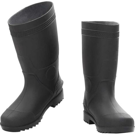 Bottes de pluie noir taille 39 PVC