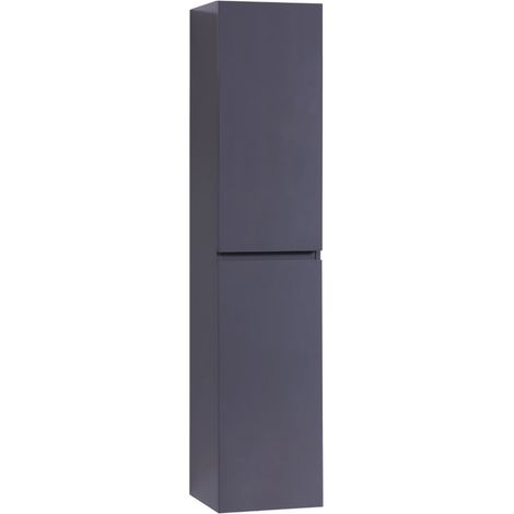 COLONNE salle de bain Armoire de rangement APOLLO LAQUE GRIS GRIS KIT (1/5)