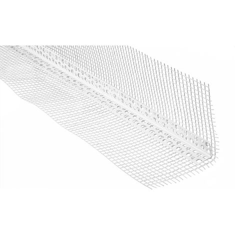 Cornière protection des bords tissu armature PVC 10x10cm Lemal PT10: 40 Mètres / 20 Bandes