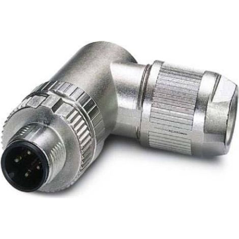 CONNETTORE NON FATTO PHOENIX CONTACT SACC-M12MR-4PL SH 1424667 M12 M LE, GOMITO N. POLI: 4 1 PZ (1/4)