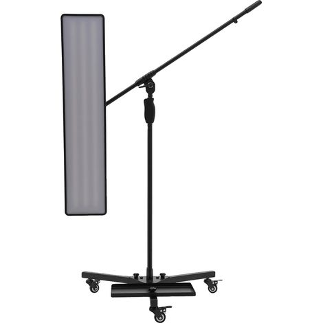 LED-Reparaturleuchte für Zahnärzte, verstellbares Panel, mehrere Beleuchtungsmodi, schwarz (1/2)
