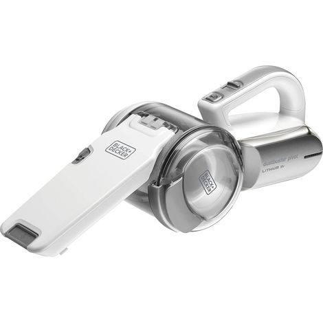 Black & Decker – Aspirateur à main Pivot 18V 1,5 Ah – Autonomie 11 min – Charge rapide – Filtre autonettoyant – PV1820LQW