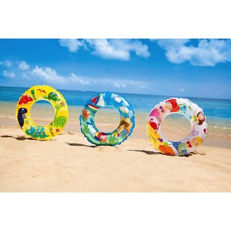 TRADE SHOP - Salvagente Gonfiabile Fondo Marino 61 Cm Bambini 6-10 Anni Varie Fantasie 59242 - (1/5)