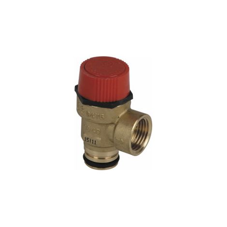 Diff – Soupape de sécurité 3b MPX MI – Pression max 3 bars – Filetage 1" – Pour chauffage central De Dietrich