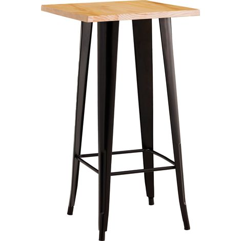 Mesa Auxiliar Alta Cuadrada Strong 60x60x105cm Thinia Home (1/4)