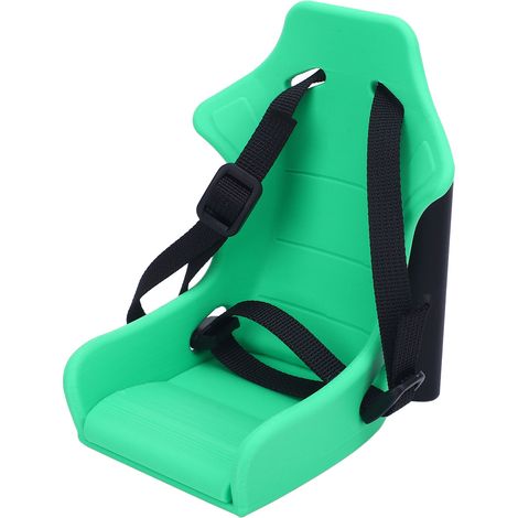 Porte-poupée vélo pliable, sangle réglable, siège avant en plastique vert pour poupée, idéal pour les activités de plein air (1/5)