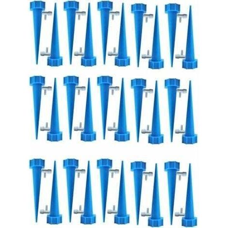 Pair Tropfflasche, Tropfbewässerungsflasche, Automatischer Pflanzenbewässerer, Tropfbewässerung, mit Regelventilen, für Garten, Haus, Innen, Außen (30 Stück) (1/5)