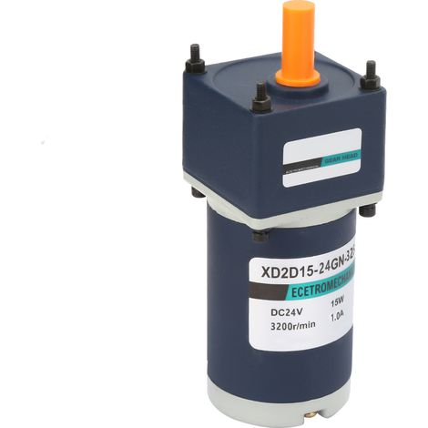 DC24V 15W XD2D15-24GN-32S Permanentmagnet-Gleichstrom-Untersetzungsgetriebemotor, einstellbare Drehzahl (1067 U/min) (1/5)