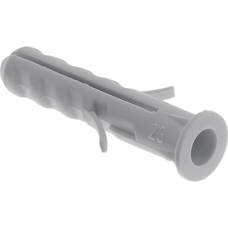 cheville avec collerette - alfa - 6 x 30 mm - boite de 250 - bizline 720151 (1/2)