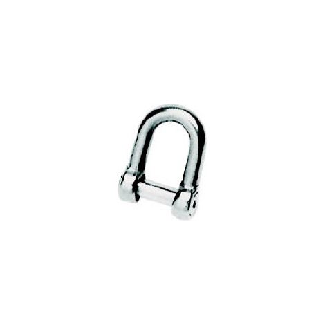 Manille inox axe 6 pans - ORANGEMARINE - 10 mm (1/2)