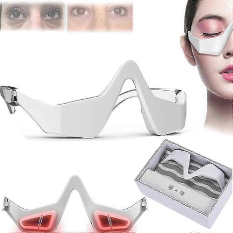 Lunettes de luminothérapie RevitalEyes à lumière rouge : appareil de rajeunissement du contour des yeux pour atténuer les cernes et les rides (1/5)