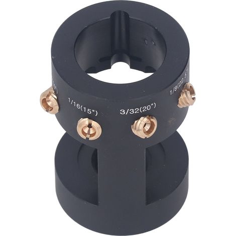Affûteuse d'électrodes en tungstène à angles multiples, outil rotatif de meulage d'électrodes de soudage TIG avec tiges de connexion (1/5)
