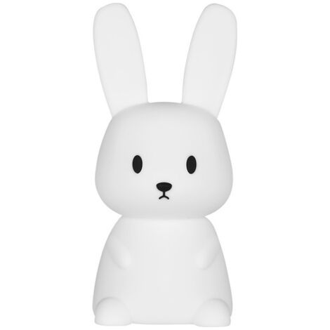 décoration de Noël Lapin Veilleuse Bebe Tactile 7 Couleurs USB Rechargeable Peut être Chronométré Veilleuse Enfant Deco Lampe Pour Décoration Noël Chambre Enfant Cadeau D'anniversaire cadeau de Noël (1/5)