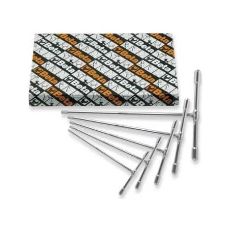 Beta 951GP/S6 Set di chiavi a T maschio esagonale astina fissa 6 Pz.