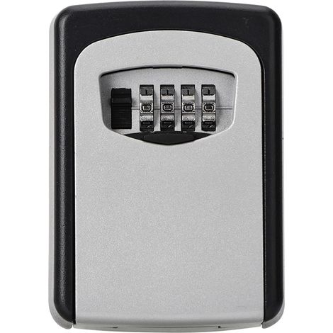 Cassetta di sicurezza a combinazione da parete con serratura a codice a 4 cifre, armadietto portachiavi, contenitore portaoggetti - AquaForge (1/5)