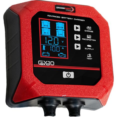 Chargeur de batterie professionnel GX10 12V intelligent – Lemania Energy (1/5)