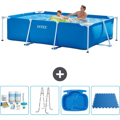 Rechteckiger Frame Pool - 260x160x65 cm - 5-teilig  S40105 (1/5)