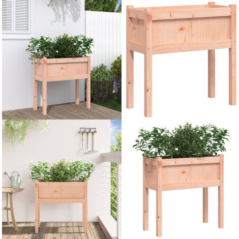 Jardinières avec pieds 70x31x70 cm bois massif douglas - Jardinière En Bois - Jardinière Extérieure - Pot De Fleurs Extérieur - Décoration Jardin - Balcon - Home & Living (1/5)
