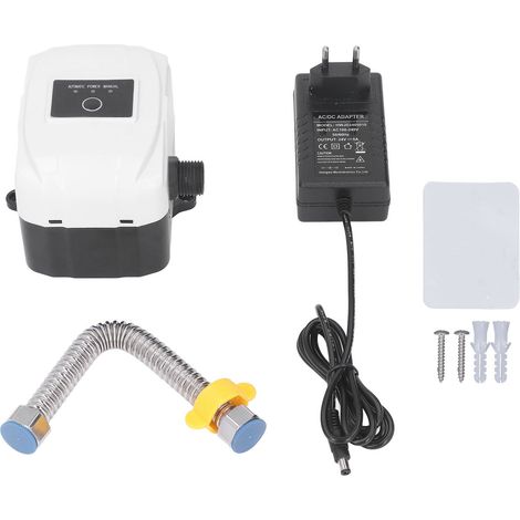 Pompe de surpression 180W pour chauffe-eau solaire domestique, DC24V, prise UE, AC100-240V (1/5)