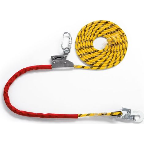 Cuerda de posicionamiento 3m con altochut y mosquetones SAFETOP 80240  3 m