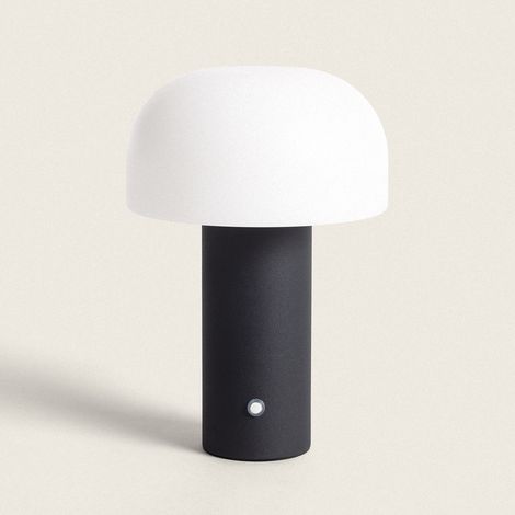 Lampada da Tavolo LED Portatile con Batteria USB Ricaricabile Leta  Nero (1/5)