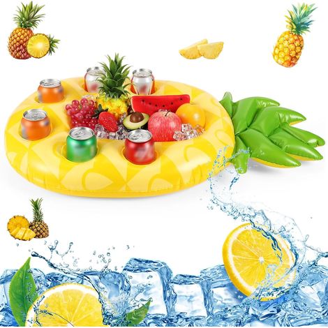 Porte-gobelet flottant pour piscine, bar flottant pour spa, porte-gobelet pour adultes, accessoires gonflables pour piscine (1/5)