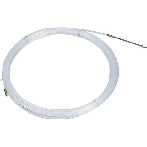 aiguille tire fil - en nylon - diamètre 4 mm - longueur 10 mètres - agi robur 397015