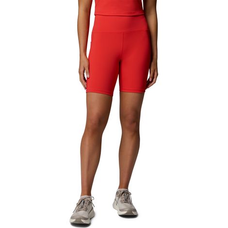 Pantalones cortos de mujer Columbia LONERIDGE rojos 2155691606 r S (1/5)