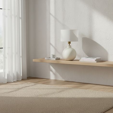 Lámpara de Mesa de Cerámica Blanca Serie ELVIRA (1/5)