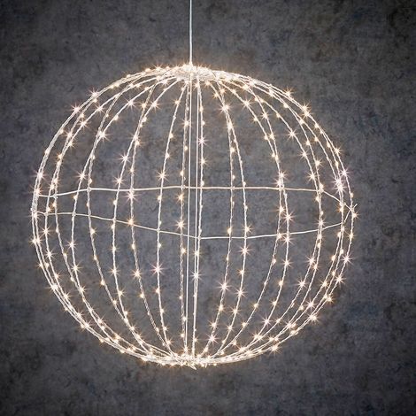 Bola decorativa 400 led 50cm para interior y exterior
