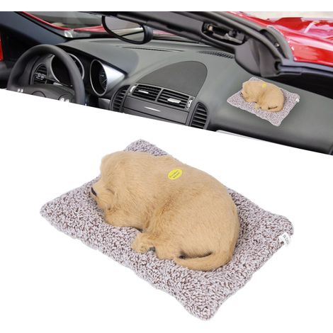 Jouet pour chien simulation Labrador - Chien peluche sonore 7x21cm, cadeau enfant décoration intérieure/auto, activé par batteries LR41 intégrées (1/5)