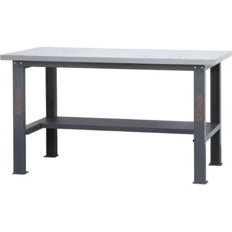 Beta C58BC-X1,6 Banco da lavoro con piano rivestito Inox 1,6 m (1/2)