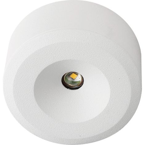 Spot S40 alu blanc LED 1,5W 90lm 3000K 50000h dimmable alim non fournie ARIC 51858