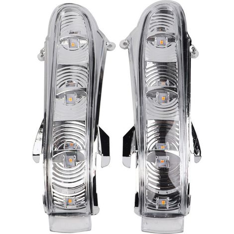 Paar LED-Seitenblinker mit Klarglas für Mercedes-Benz W215 CL215 W220 (Baujahre 1999–2003) (1/5)