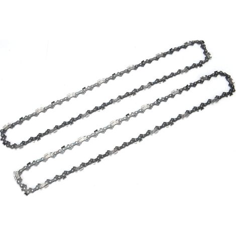Trintion 2Pcs Chainsaw Chain 16 Inch 57 Drive Chain 3/8" Pitch Low Recoil Chain Saw Chain Suitable for Wood Cutting Other Mini Saw Chainsaws (1/5)