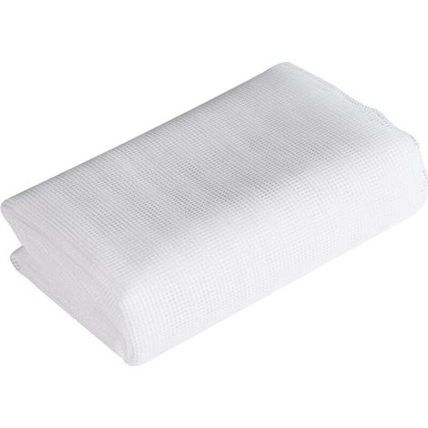 Tulle Moustiquaire Fibre de Verre, Toile Haut de Gamme en Ibre de Verre, Protection Eficace Contre les Insectes, 150 x 300 cm, Blanc (1/3)