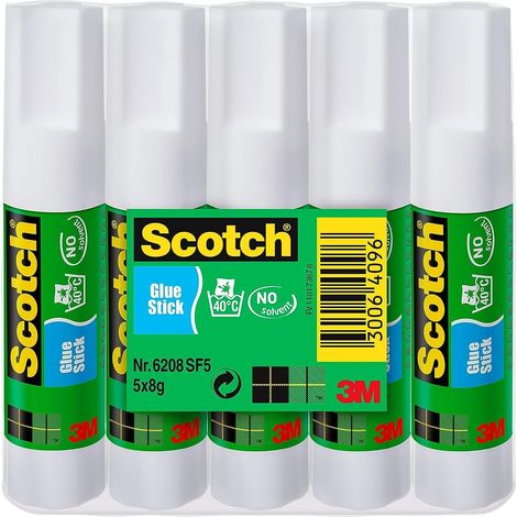 Bâton de Colle Permanente, 5 Bâtons, 8 g par Bâton (1/5)