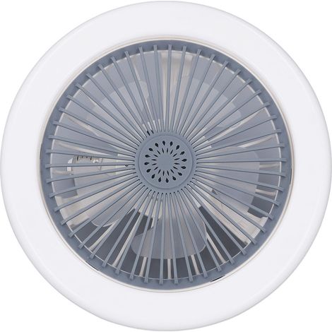 Deckenventilator mit Licht, 85-265V, einstellbare Beleuchtung, E27-Fassung, für Wohn- und Schlafzimmer, modernes Design, leise und sparsam. (1/5)