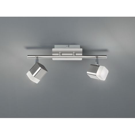 Reality Leuchten 2er LED Balken Roubaix weiß, nickel Leuchten (1/5)