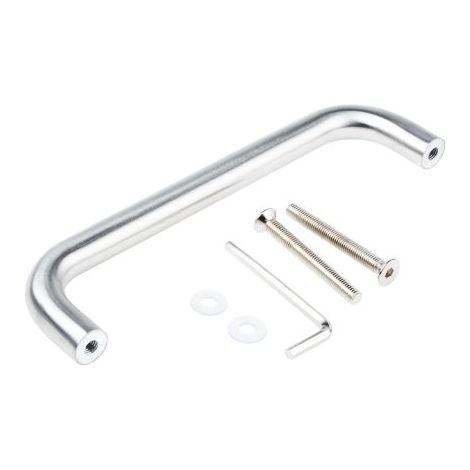 Poignée en Acier inoxydable RS PRO, 225mm Fixations invisibles ( Prix pour 1 )