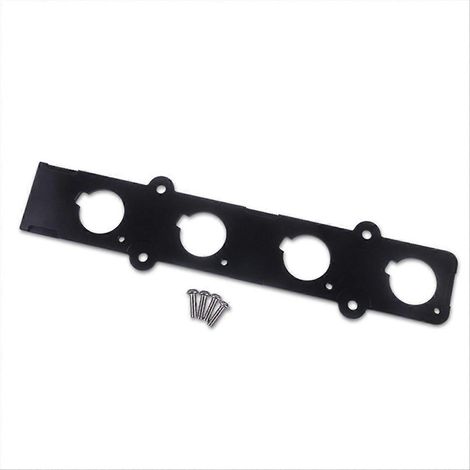 Zündspulen-Montagehalterung, schwarze Umrüstadapterplatte für Automobilmotoren (1/5)