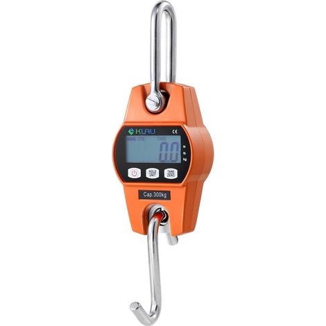 Balance à crochet de suspension 300 kg – Balance électronique LCD 20 mm – Lecture à plus de 10 mètres – Coquille aluminium haute résistance (1/5)