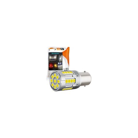 Ampoule P21W - 33 LED Blanc - X-LED Flash2 - 10-40V - 24W - 2000Lms - CANBUS 95% - 1156 BA15S (1/5)