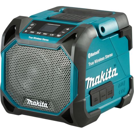 Makita DMR 203 Z Bluetooth Lautsprecher 12 V 18 V IP64 Solo - ohne Akku, ohne Ladegerät
