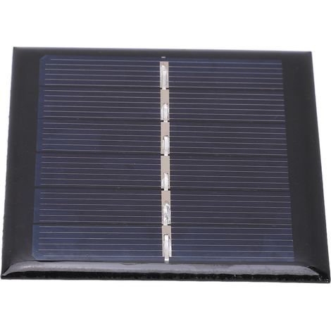 Tragbares 0,6-W-3-V-Polysilizium-Solarpanel, Solarlademodul der Klasse A für Gartenbeleuchtung (1/5)