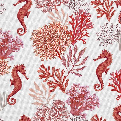 Tela decorativa Oxford para exteriores - Motivo de caballito de mar I DX272 (1/5)