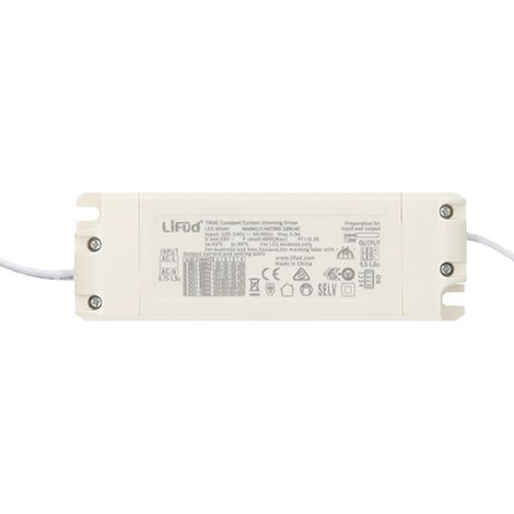 Driver LIFUD regulable TRIAC para paneles LED salida 30 - 42V